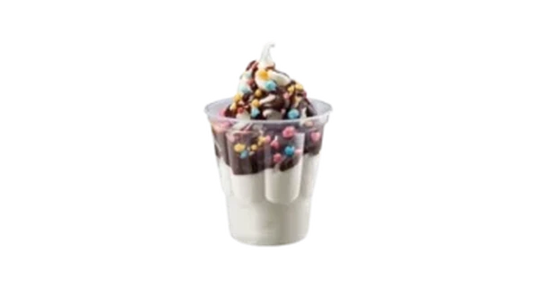 Celly Sundae with Hot Fudge Sauce