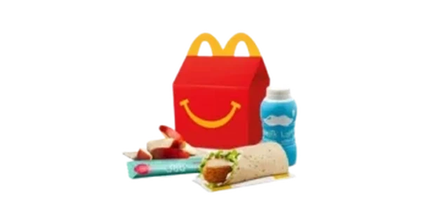 Chicken Snack Wrap Happy Meal with Crispy Chicken