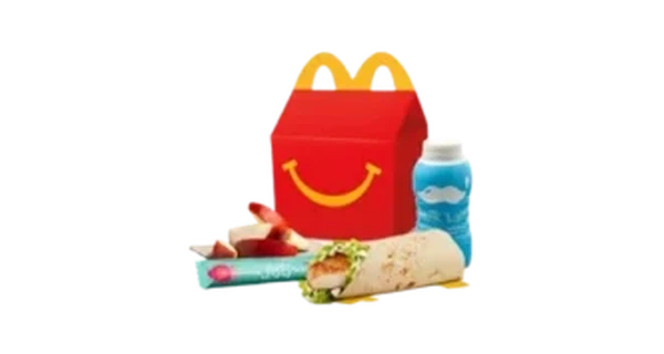 Chicken Snack Wrap Happy Meal with Grilled Chicken