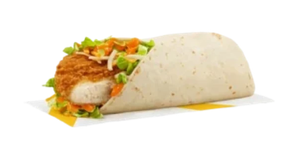 Spicy Buffalo Chicken Snack Wrap with Crispy Chicken